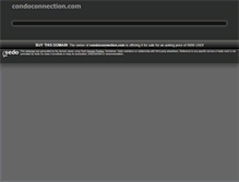 Tablet Screenshot of condoconnection.com